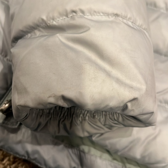 The North Face Women’s Aconcagua 3 Jacket ice blue down puffer jacket - Picture 15 of 17